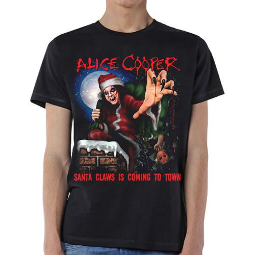 Billede af Alice Cooper Santa Claws T-shirt