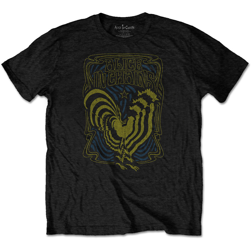 Alice In Chains, Psychedelic Rooster T-shirt