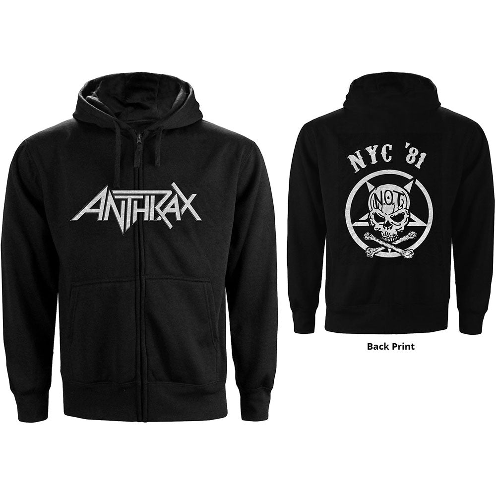 Billede af Anthrax Not Man NYC Hoodie