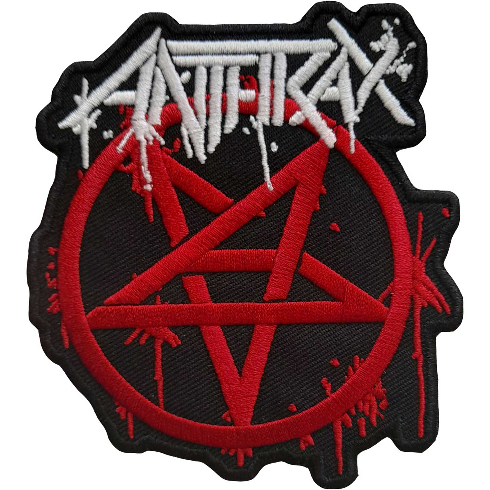 Anthrax: Pent Logo Standard Patch (Iron On)