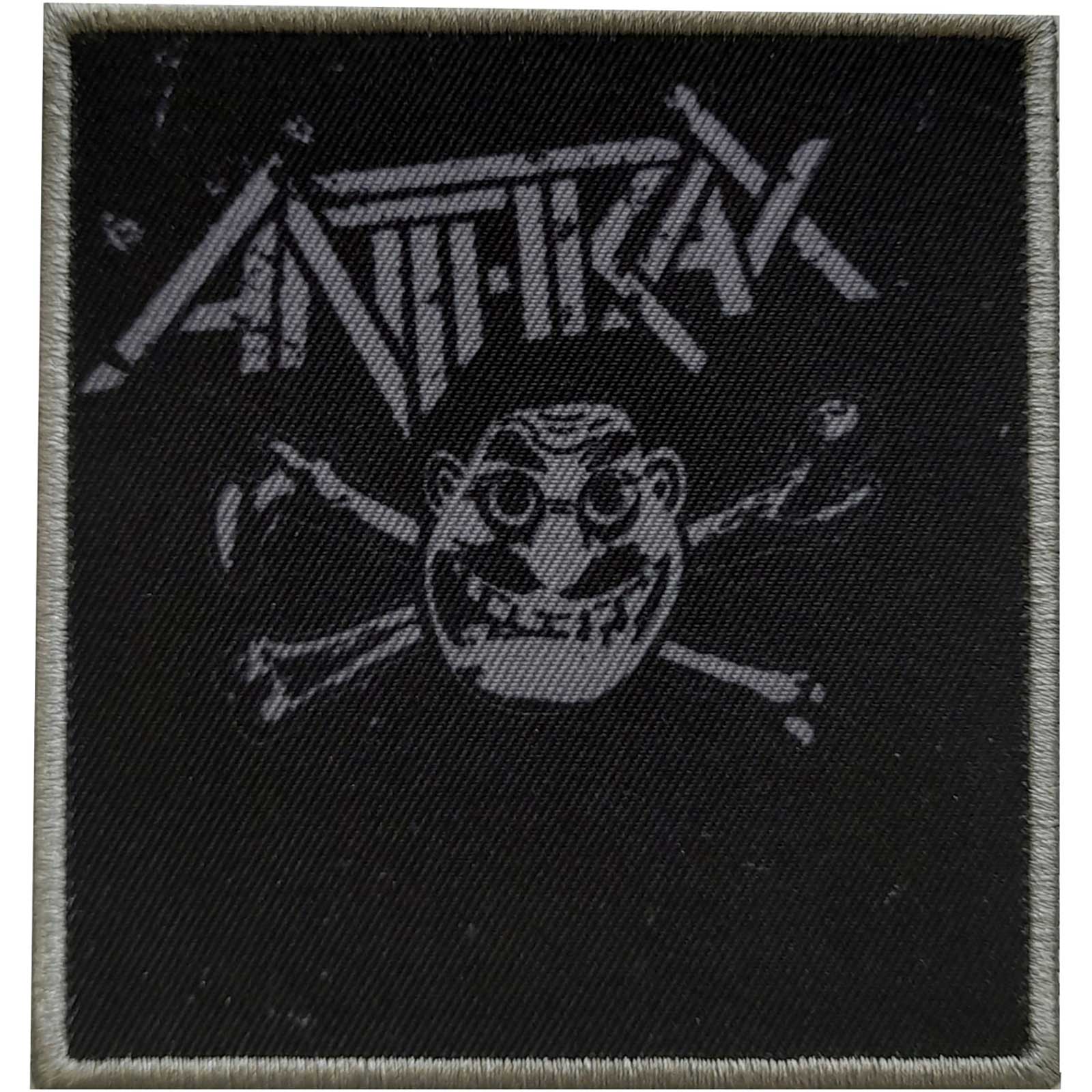 Anthrax: Cross Bones Standard Patch (Iron On)