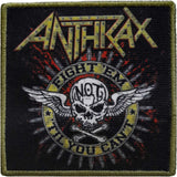 Anthrax: Fight 'Em Standard Patch (Iron On)