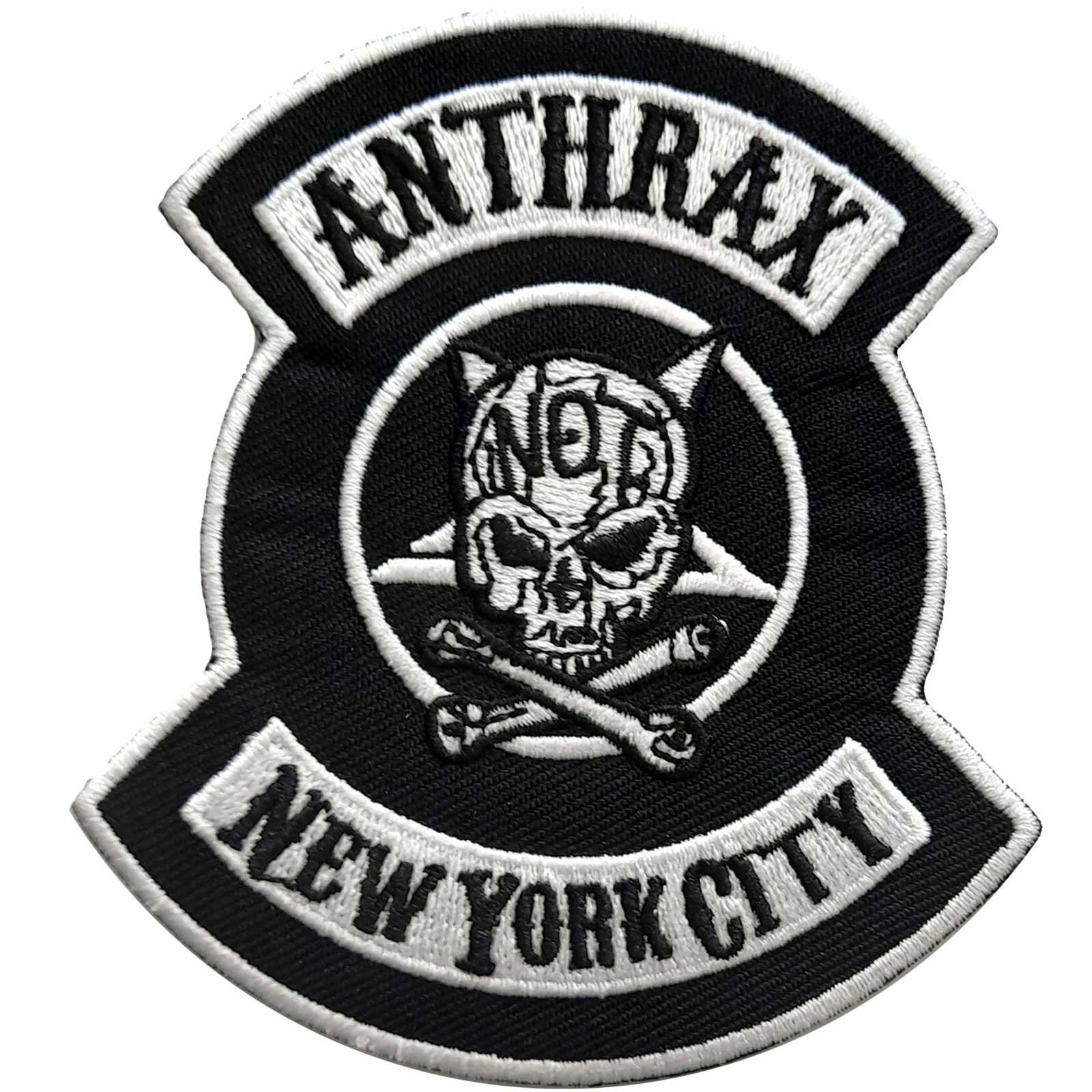Anthrax: NYC Standard Patch (Iron On)