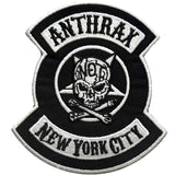Anthrax: NYC Standard Patch (Iron On)