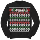 Billede af Anthrax Skulls Christmas Sweatshirt