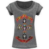 Billede af Guns N' Roses Appetite for Destruction T-shirt til kvinder