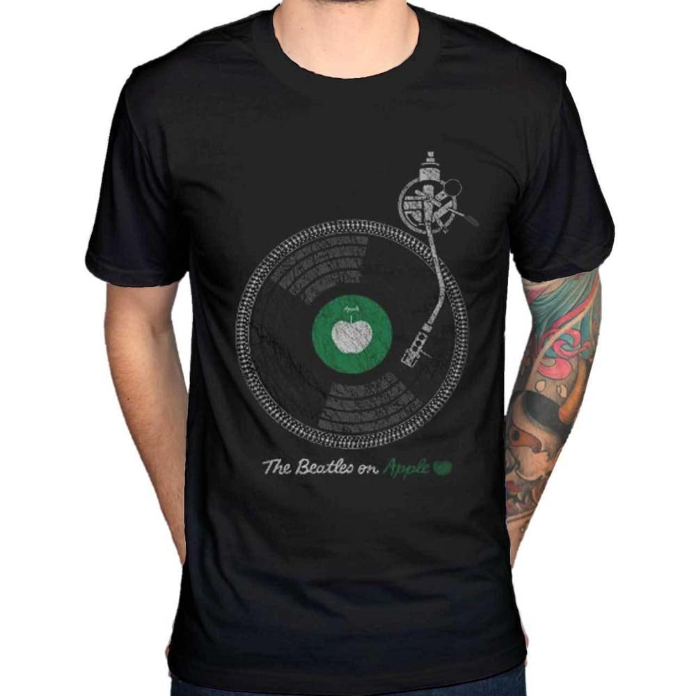 Billede af The Beatles Apple Turntable T-shirt