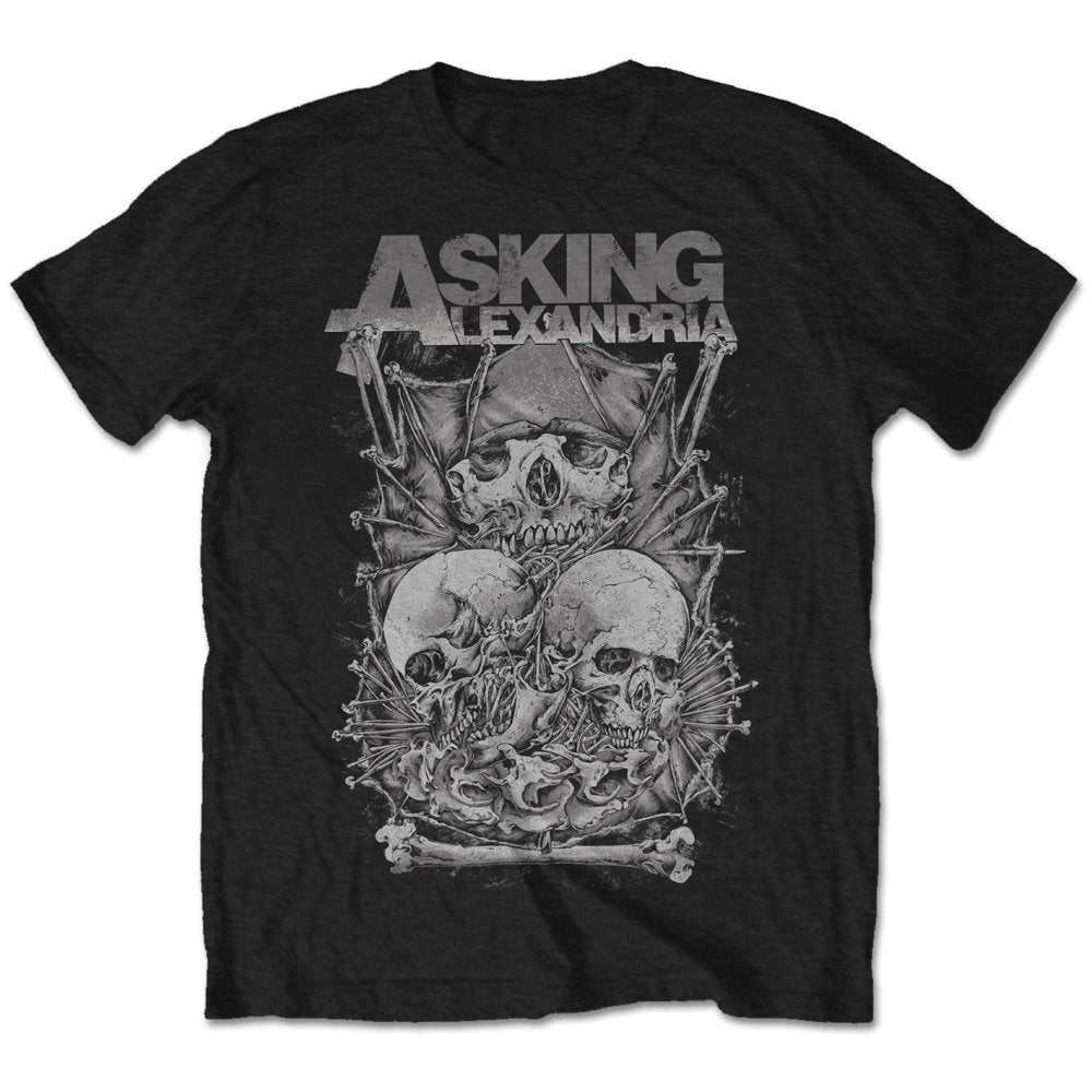 Billede af Asking Alexandria Skull Stack T-shirt