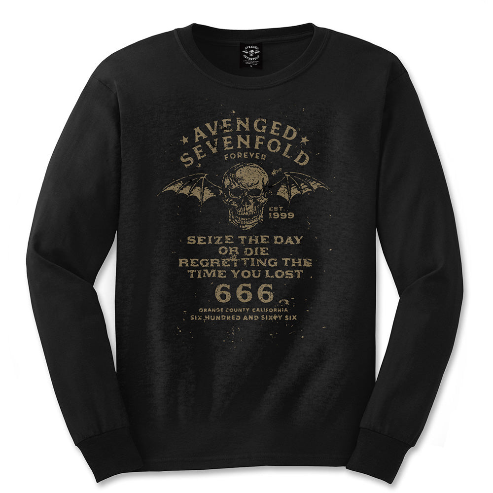Billede af Avenged Sevenfold Seize the Day Langærmet t-shirt