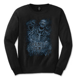 Billede af Avenged Sevenfold Chained Skeleton Langærmet t-shirt