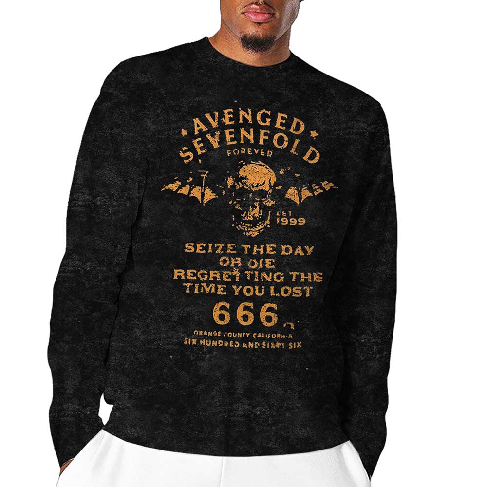Avenged Sevenfold: Sieze The Day Long Sleeved T-Shirt