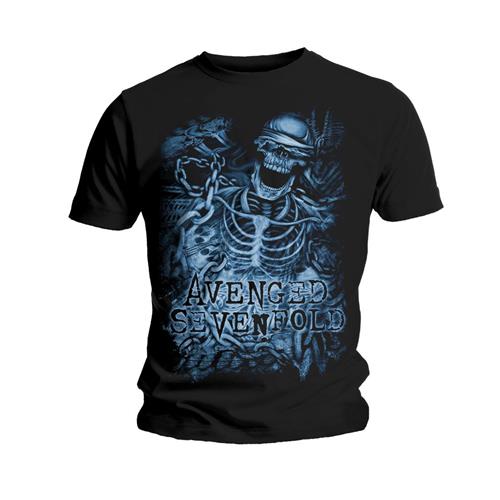 Billede af Avenged Sevenfold Chained Skeleton T-shirt