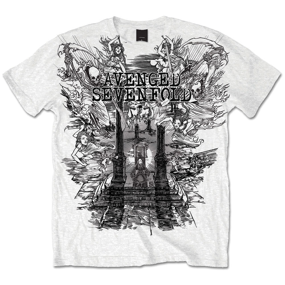 Billede af Avenged Sevenfold Land of Cain T-shirt