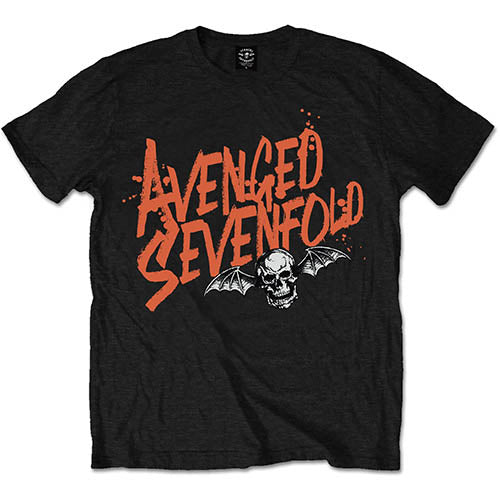 Billede af Avenged Sevenfold Orange Splatter T-shirt