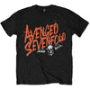 Billede af Avenged Sevenfold Orange Splatter T-shirt