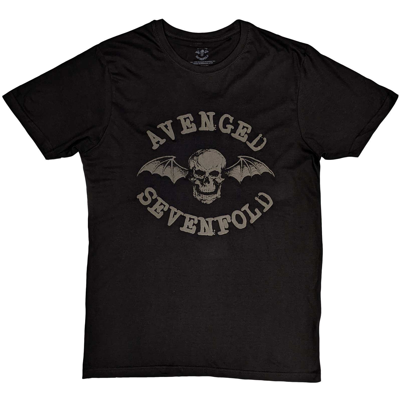 Avenged Sevenfold: Classic Deathbat Hi-Build T-Shirt (Hi-Build)