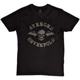 Avenged Sevenfold: Classic Deathbat Hi-Build T-Shirt (Hi-Build)