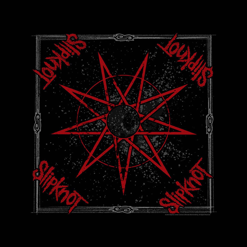 Billede af Slipknot Nine Pointed Star Bandana