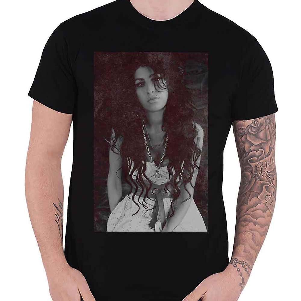 Billede af Amy Winehouse Back to Black Chalk Board T-shirt