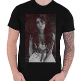 Billede af Amy Winehouse Back to Black Chalk Board T-shirt