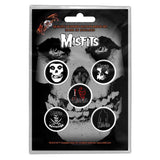 Billede af Misfits Skull Badge