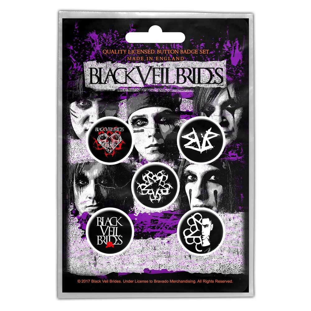 Billede af Black Veil Brides Pentagram Badge