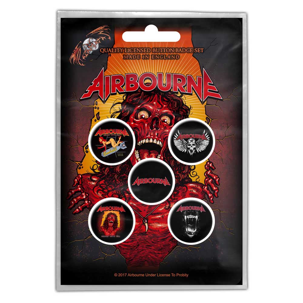 Billede af Airbourne Breakin' Outta Hell Badge