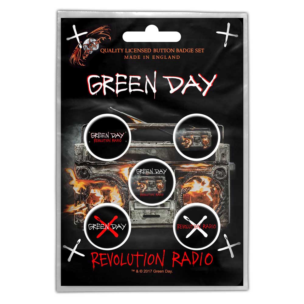 Billede af Green Day Revolution Radio Badge