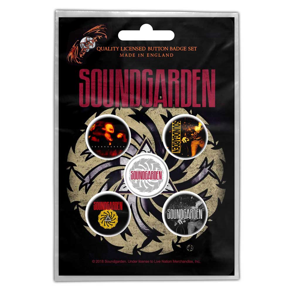 Billede af Soundgarden Badmotorfinger Badge