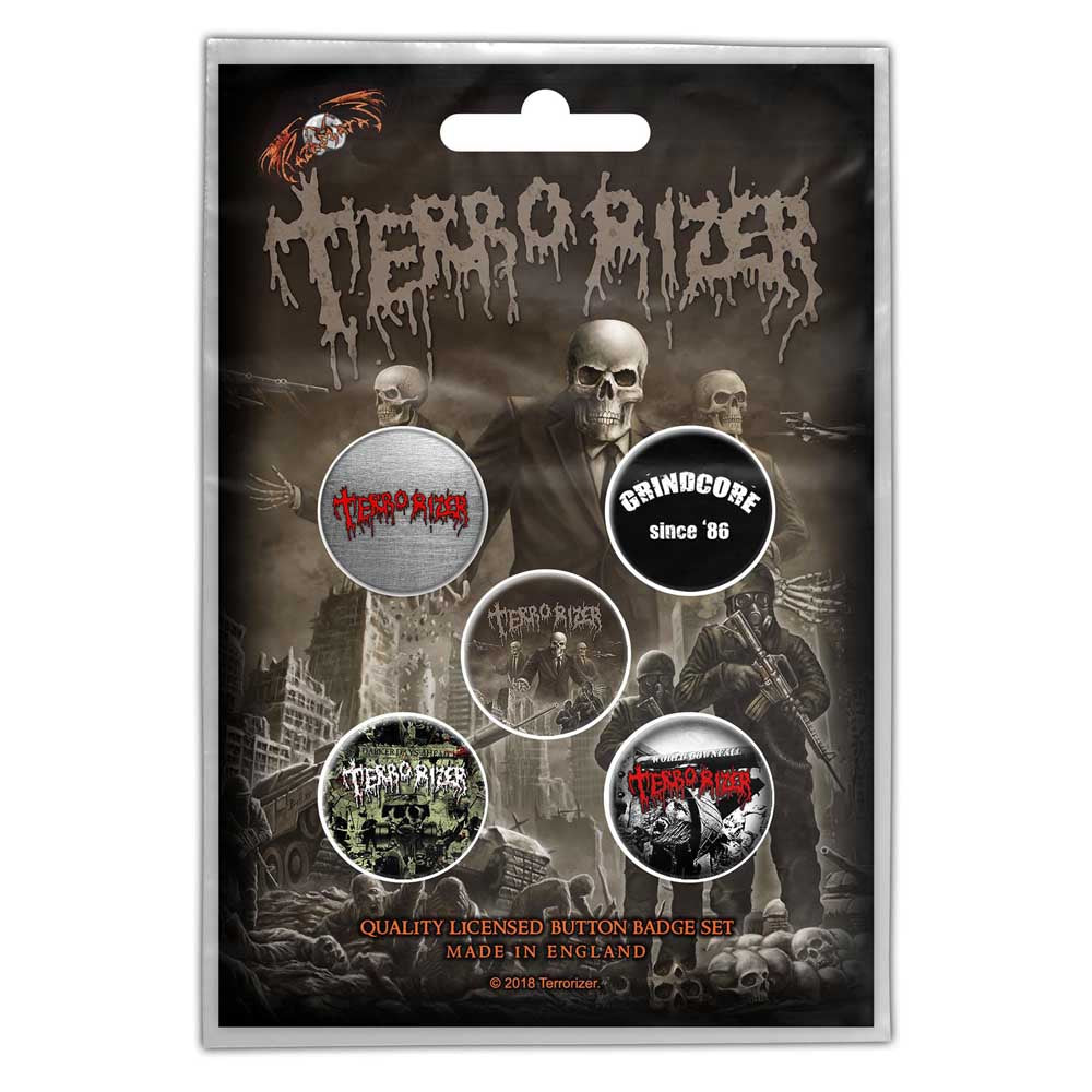 Billede af Terrorizer Caustic Attack Badge