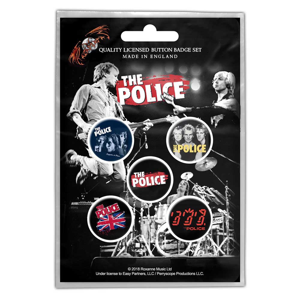 Billede af The Police Various Badge