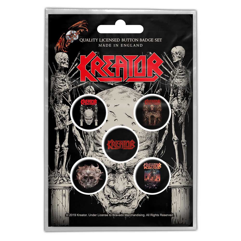 Billede af Kreator Skull & Skeletons Badge