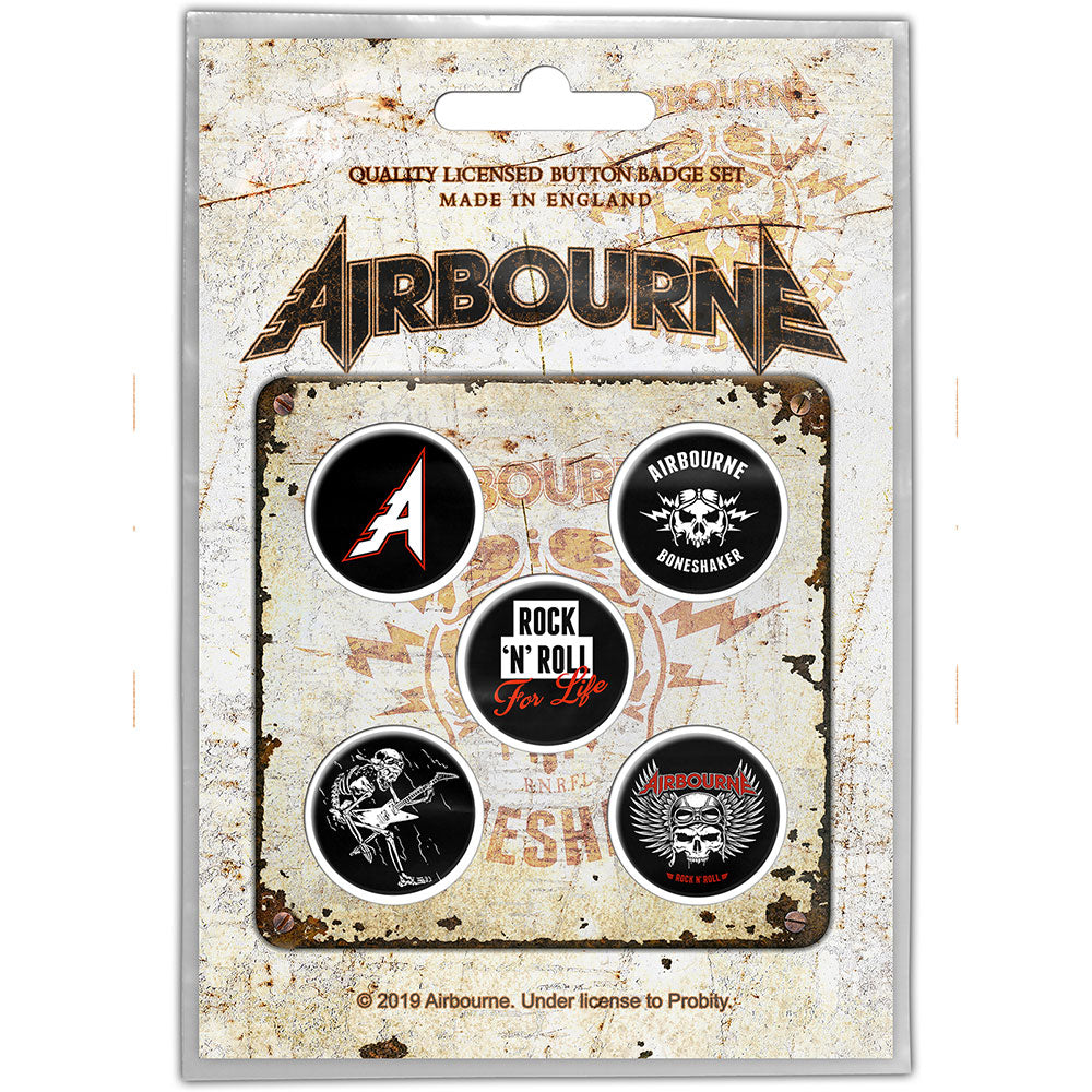 Billede af Airbourne Boneshaker Badge