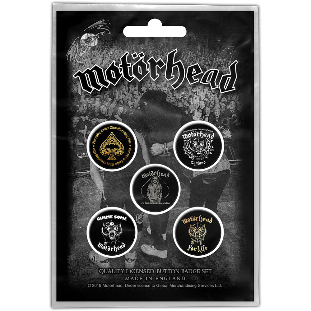 Billede af Motorhead Clean Your Clock Badge