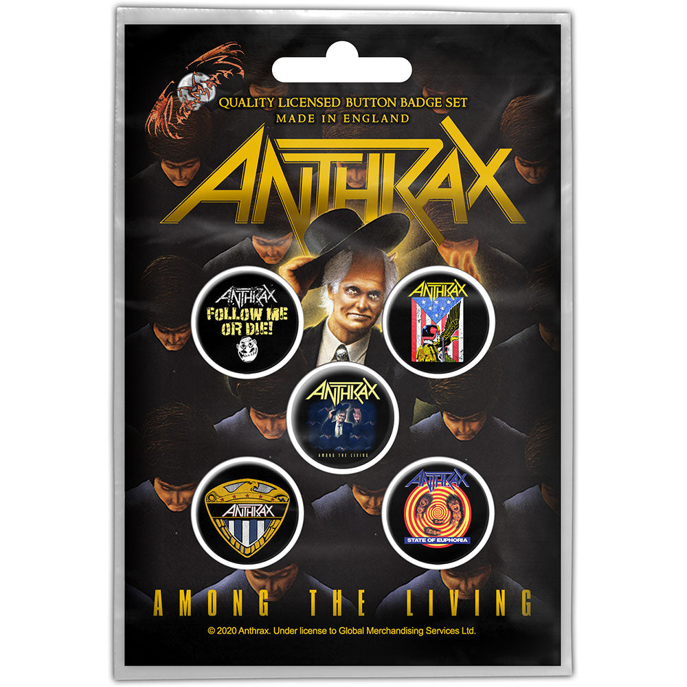 Billede af Anthrax Among the Living Badge