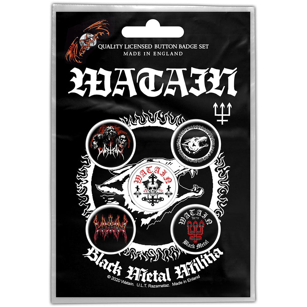 Watain, Black Metal Militia Badge