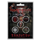 Iron Maiden: Senjutsu Button Badge Pack