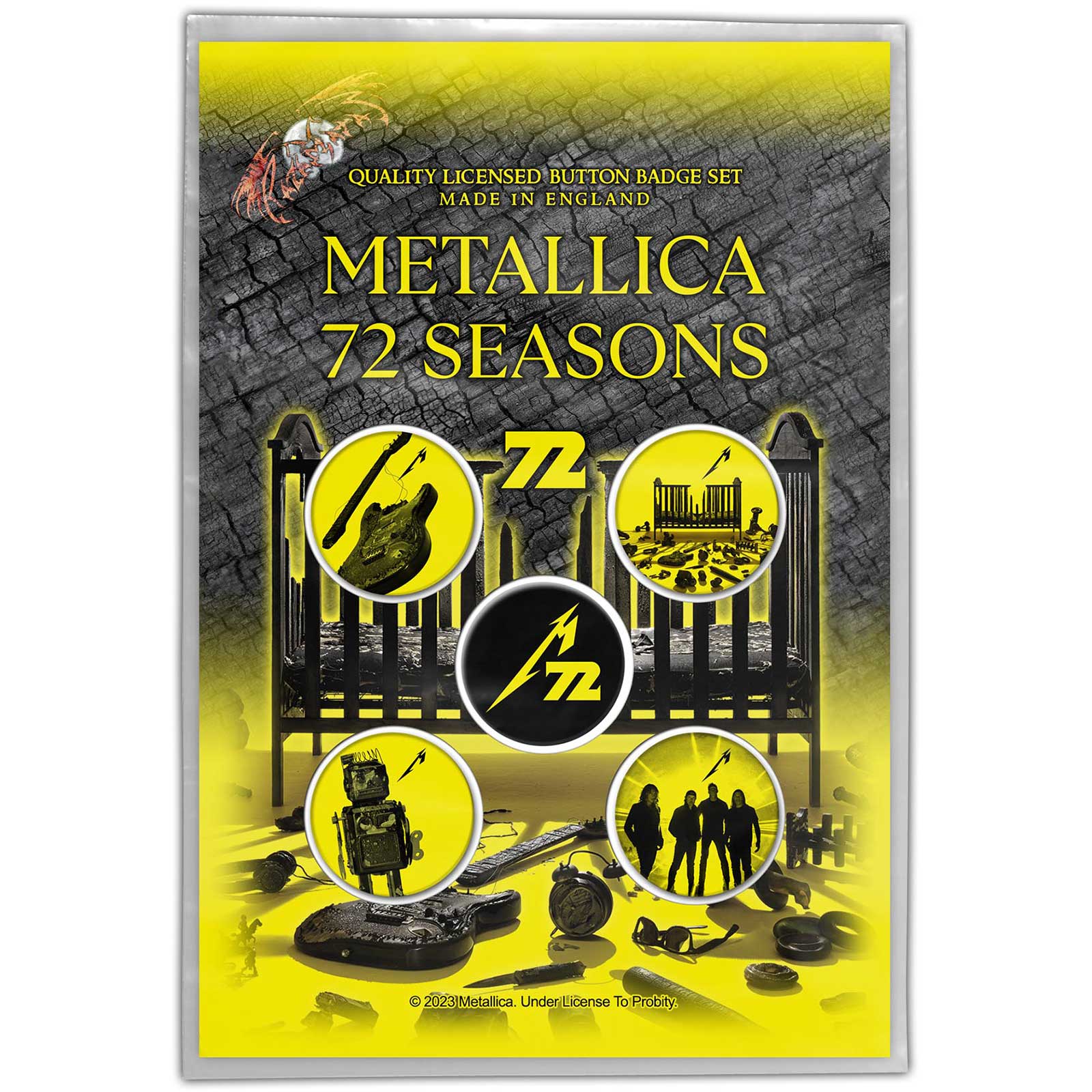 Metallica: 72 Seasons Button Badge Pack