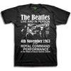Billede af The Beatles Live & in Person T-shirt