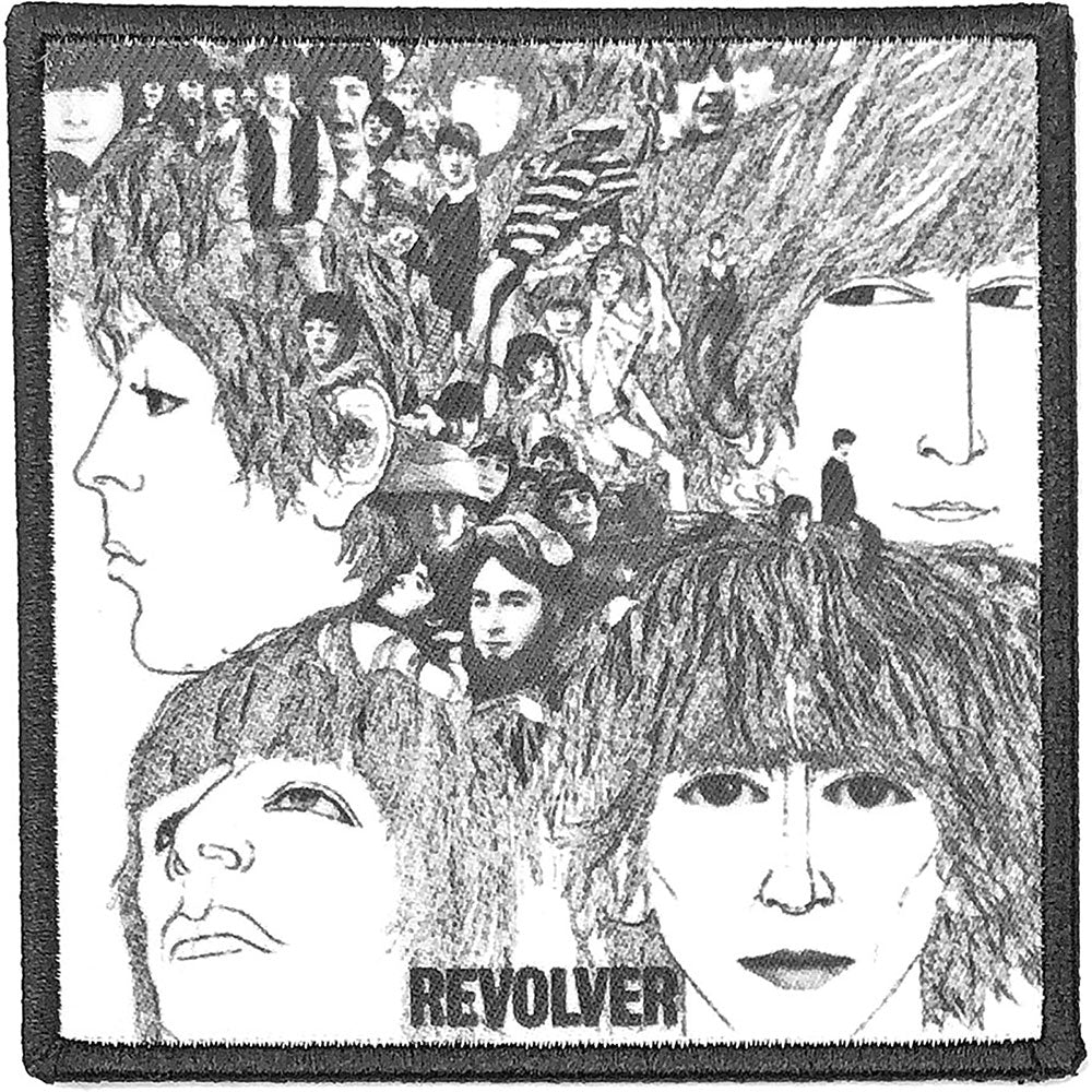 Billede af The Beatles Revolver Album Cover Tøjmærke
