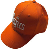 The Beatles: White Drop T Logo Baseball Cap