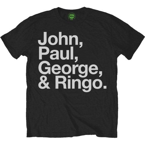 Billede af The Beatles John, Paul, George & Ringo T-shirt