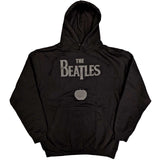 The Beatles: Drop T Logo & Apple Pullover Hoodie (Hi-Build)