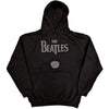 The Beatles: Drop T Logo & Apple Pullover Hoodie (Hi-Build)