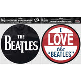 Billede af The Beatles Drop T Logo & Love Turntable Slipmats