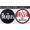 Billede af The Beatles Drop T Logo & Love Turntable Slipmats