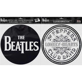Billede af The Beatles Drop T Logo & Sgt Pepper Drum Turntable Slipmats