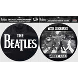 Billede af The Beatles Drop T Logo & Abbey Road Turntable Slipmats