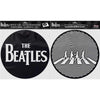 Billede af The Beatles Drop T Logo & Crossing Silhouette Turntable Slipmats