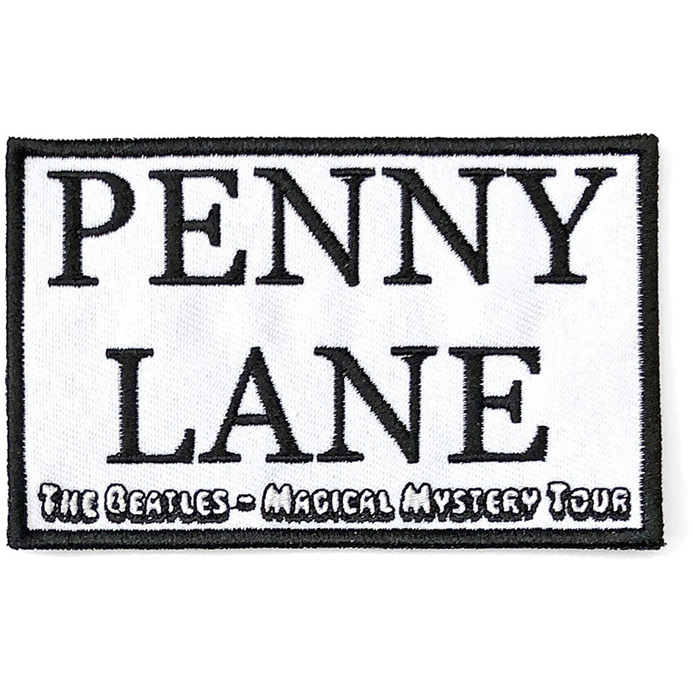 Billede af The Beatles Penny Lane White Tøjmærke